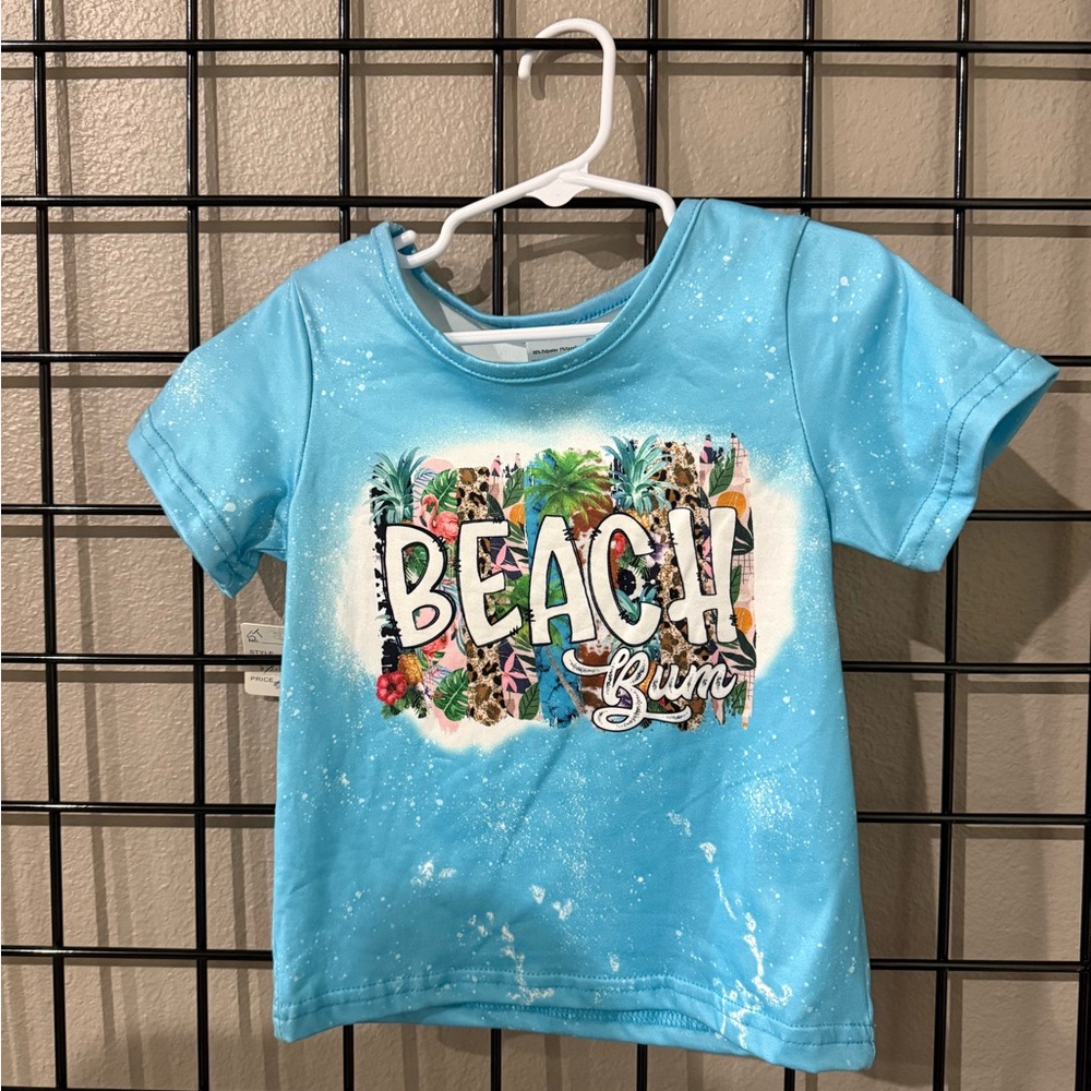 Beach Bum Kids Blue T-Shirt